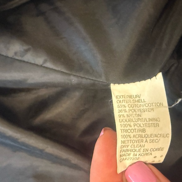 Soia & Kyo L GUC soft black Bomber Jacket with Military-Inspired Design - Picture 14 of 15